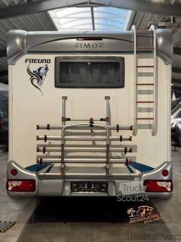 Alcove camper RIMOR Europeo 8 2.Hand Markise Klima  Fahrradträger