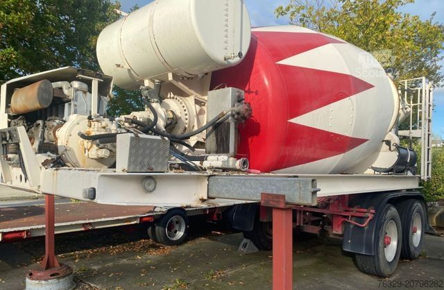 Puspriekabė MEUSBURGER Betonsattelmischer