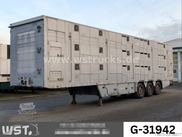 Polpriklopnik za prevoz živine PEZZIOLI SBA6U 3Stock Vollausstattung | Hubdach