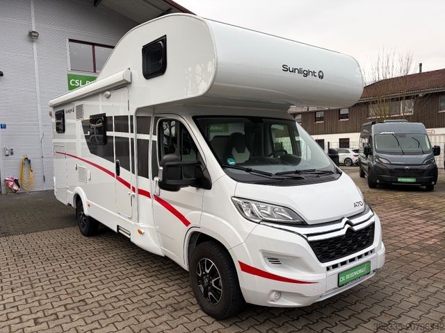 Alkovinis kemperis SUNLIGHT A 70 + Markise + Navi + Kamera + gr. Kühlschrank