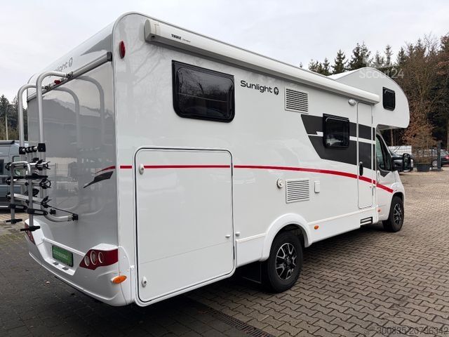 Alkovinis kemperis SUNLIGHT A 70 + Markise + Navi + Kamera + gr. Kühlschrank