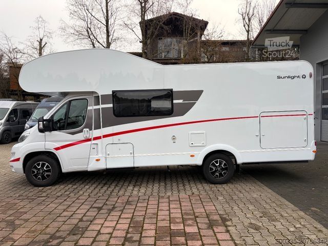 Alkovinis kemperis SUNLIGHT A 70 + Markise + Navi + Kamera + gr. Kühlschrank