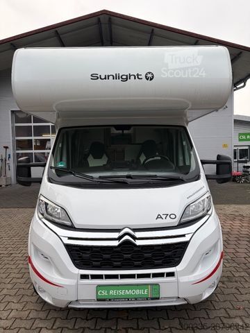 Alkovinis kemperis SUNLIGHT A 70 + Markise + Navi + Kamera + gr. Kühlschrank