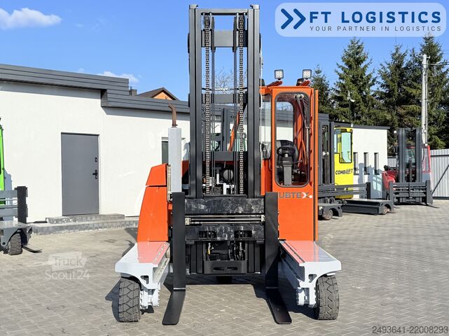 štirismerni viličar Hubtex DQ45G DUPLEX 5000 FORK-POSITIONER CABIN