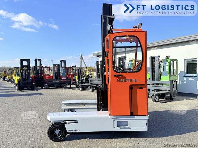 štirismerni viličar Hubtex DQ45G DUPLEX 5000 FORK-POSITIONER CABIN