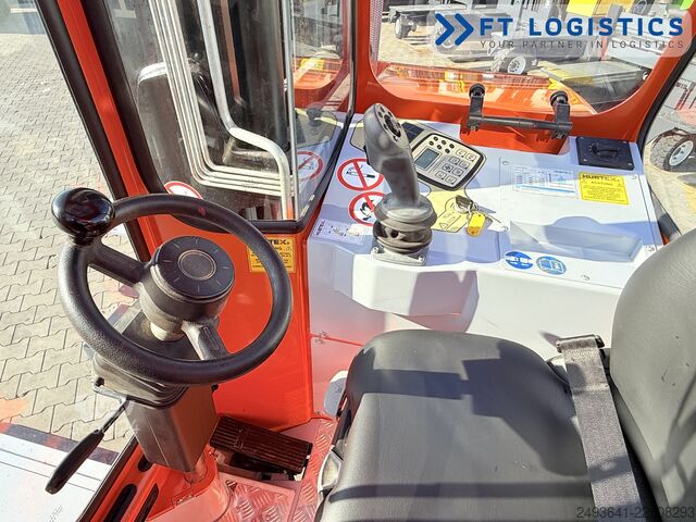 štirismerni viličar Hubtex DQ45G DUPLEX 5000 FORK-POSITIONER CABIN