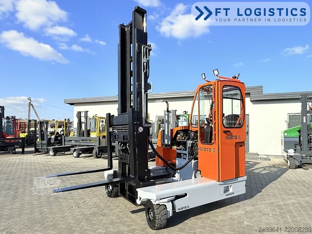 štirismerni viličar Hubtex DQ45G DUPLEX 5000 FORK-POSITIONER CABIN