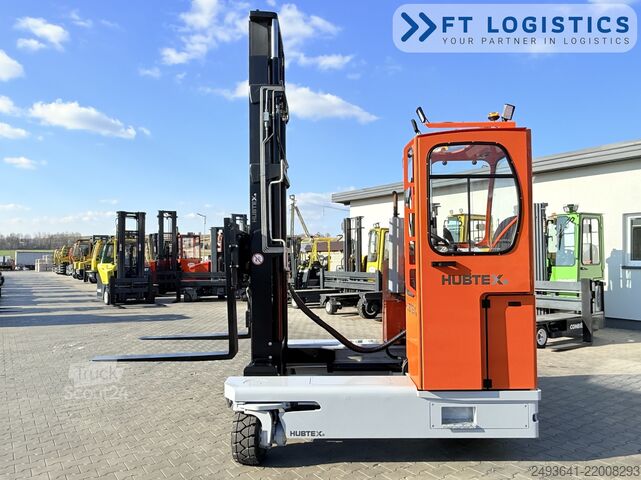 štirismerni viličar Hubtex DQ45G DUPLEX 5000 FORK-POSITIONER CABIN
