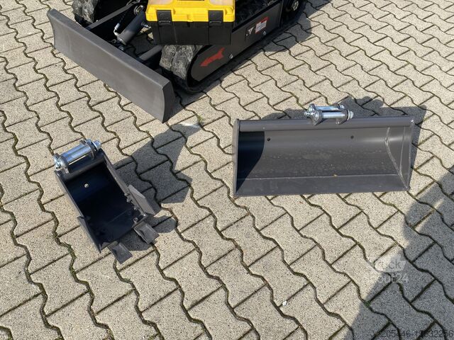 Miniescavatore con pacchetto pala Berger Kraus BK1000JS mit Schwenkarm *HERBSTAKTION*