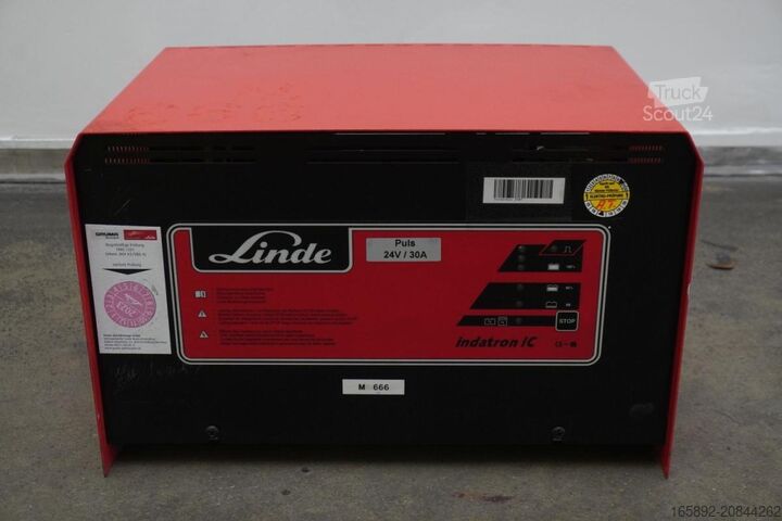 Gabelstaplerbatterie INDUSTRIE AUTOMATION indatron IC plus 24V/30A