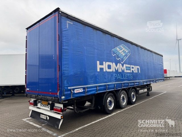 Auflieger mit Pritsche & Plane Schmitz Cargobull Curtainsider Standard