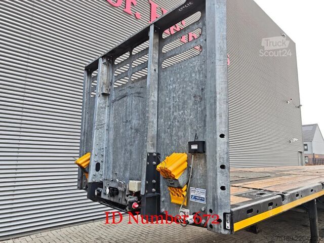 Platformos priekaba Faymonville F-S43-1AAF 7.3 Meter Extandable Powersteering!