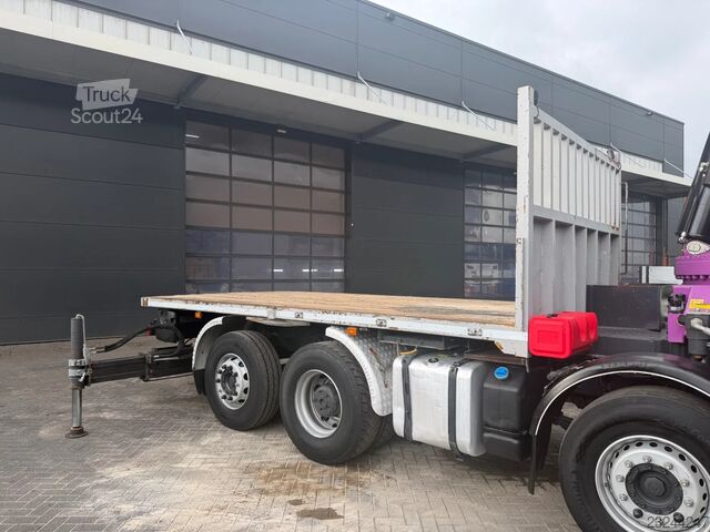 Scania G 450 8×2 с краном-манипулятором FASSI F 820 RA.2.28 и гуськом Scania G 450 8x2 FASSI F 820 RA.2.28 + JIB