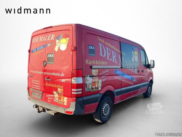 Panelinis furgonas Mercedes-Benz Sprinter 313 CDI Mixto nur an Gewerbe AHK 3,5t 5-Sitzer