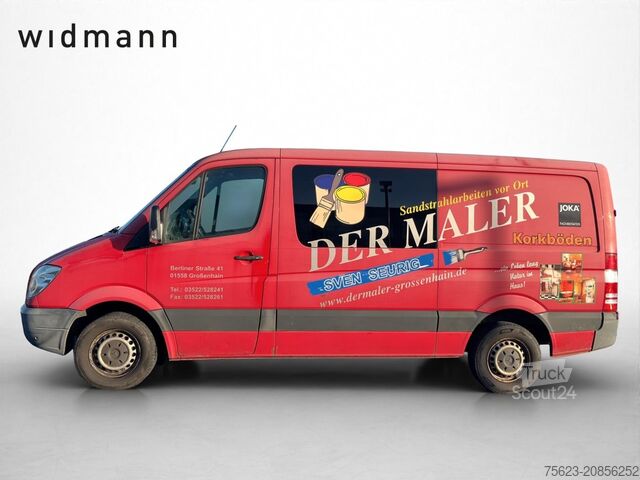 Panelinis furgonas Mercedes-Benz Sprinter 313 CDI Mixto nur an Gewerbe AHK 3,5t 5-Sitzer