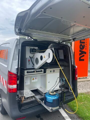 Sewer TV vehicle for shaft inspection Mercedes-Benz Vito 114 CDI lang Ibak Panoramo SI