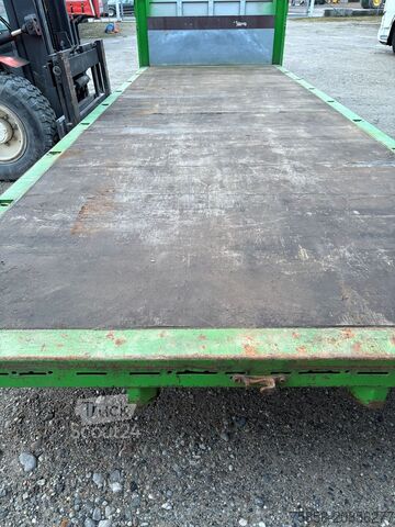 Prikolica z zamenljivo nadgradnjo Krone BDF 7,45m TOP Zustand Zurringe