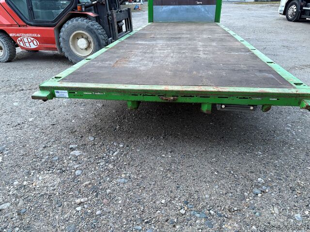 Remolque con caja móvil Krone BDF 7,45m TOP Zustand Zurringe