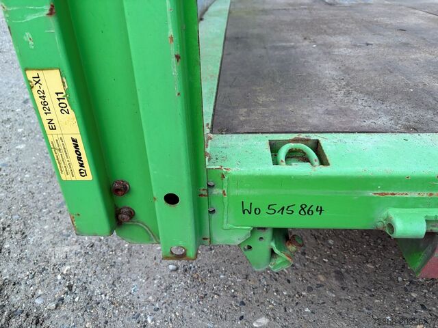 Remolque con caja móvil Krone BDF 7,45m TOP Zustand Zurringe