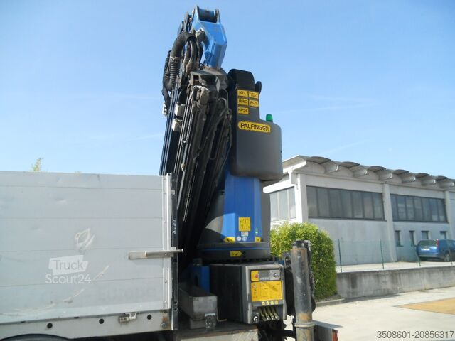 Fix platós teherautó daruval Mercedes-Benz ACTROS 25.48L