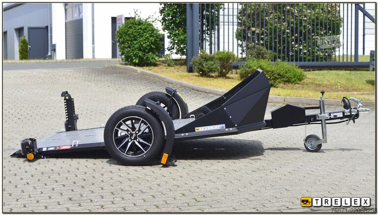 Motosiklet römorku Lorries MT-2 Windschott Aluräder bis 2 Motoräder