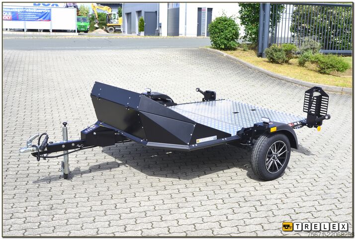 Motosiklet römorku Lorries MT-2 Windschott Aluräder bis 2 Motoräder