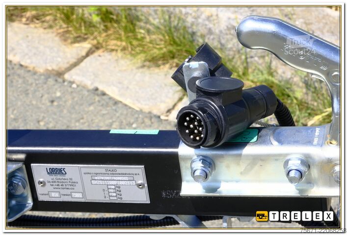 Motosiklet römorku Lorries MT-2 Windschott Aluräder bis 2 Motoräder