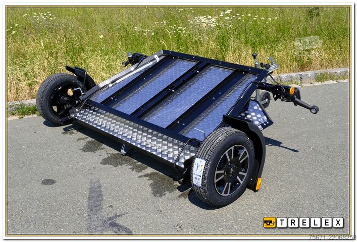Motosiklet römorku Lorries MT-2 Windschott Aluräder bis 2 Motoräder