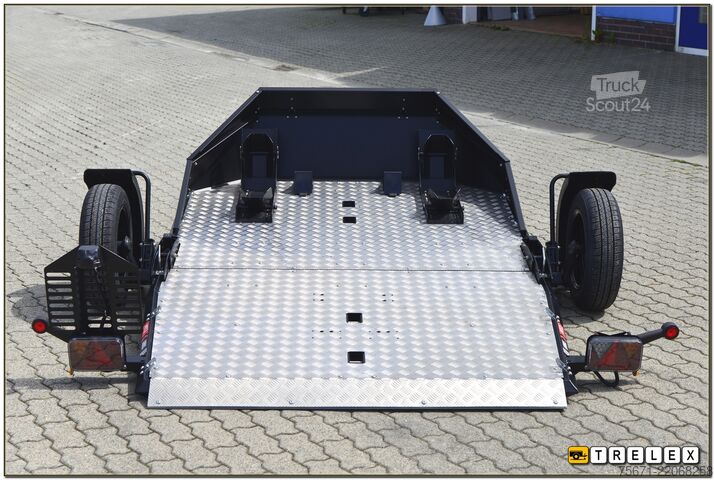 Motosiklet römorku Lorries MT-2 Windschott Aluräder bis 2 Motoräder