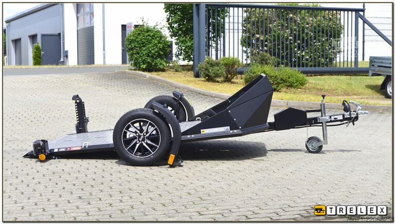Motosiklet römorku Lorries MT-2 Windschott Aluräder bis 2 Motoräder