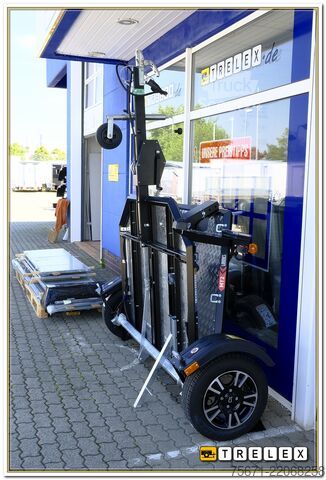 Motosiklet römorku Lorries MT-2 Windschott Aluräder bis 2 Motoräder