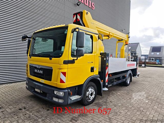 Hefplatform MAN TGL 8.150 4x2 Ruthmann T180.1 S7 2 Pieces!