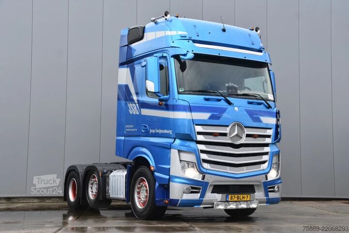 MTS standard Mercedes-Benz Actros 2545 6x2 - NEW TACHO - AIRCO - CAB HEATE...