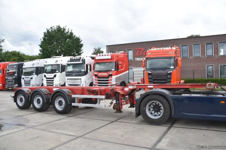 نقل الحاويات M&V EURO 902K - LIFT AXLE - SAF AXLES - DISC BRAKES...