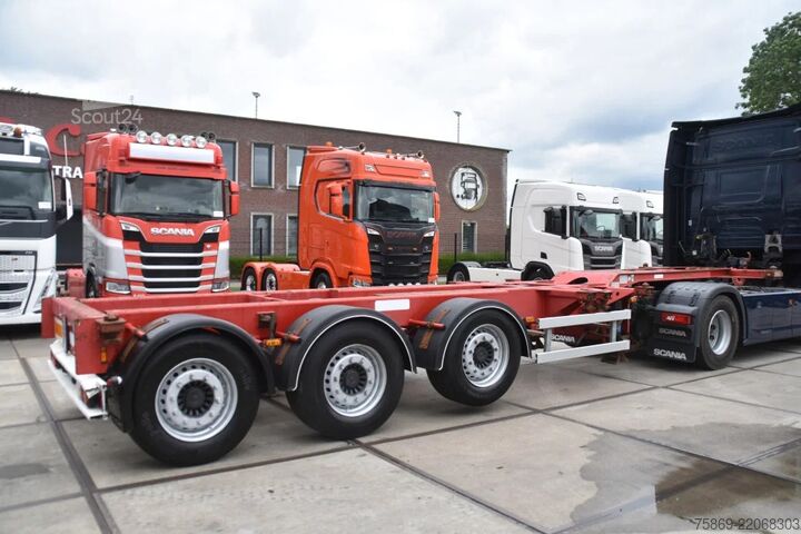 نقل الحاويات M&V EURO 902K - LIFT AXLE - SAF AXLES - DISC BRAKES...