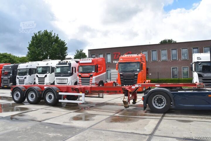 نقل الحاويات M&V EURO 902K - LIFT AXLE - SAF AXLES - DISC BRAKES...