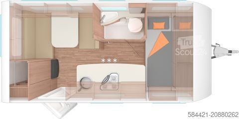 Caravana Weinsberg CaraOne 420 QD *1.350 kg*Smart-Paket*