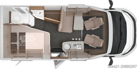Polintegriran avtodom Knaus Van TI 550 MF VANSATION *MJ 2026*Automatik*TV-Paket*