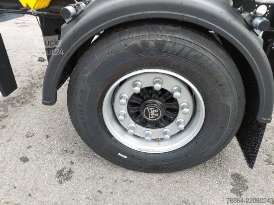 Reboque de chassis intercambiável KRONE AZW 18, MAXILAFETTE, VERSTELLDEICHSEL
