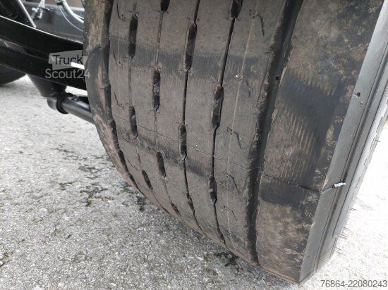 Reboque de chassis intercambiável KRONE AZW 18, MAXILAFETTE, VERSTELLDEICHSEL