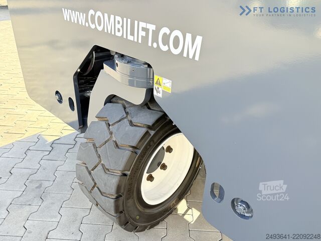 štvorcestný vysokozdvižný vozík Combilift C5000XL GAS DUPLEX 6000MM FREE LIFT
