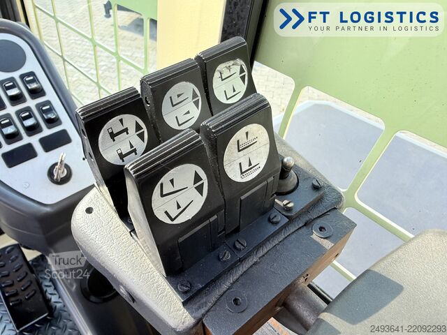 страничен мотокар Hubtex S50D TRIPLEX 6300 FREE-LIFT PLATFORM1600