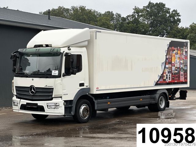 LKW mit Kofferaufbau MERCEDES-BENZ Atego 1223 4x2 Euro6 Koffer mit Ladebordwand