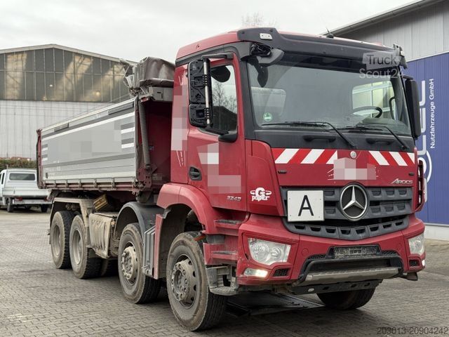 Kiepwagen MERCEDES-BENZ Arocs 3243 8x4 Kipper Schwarzmuller Bordmatik