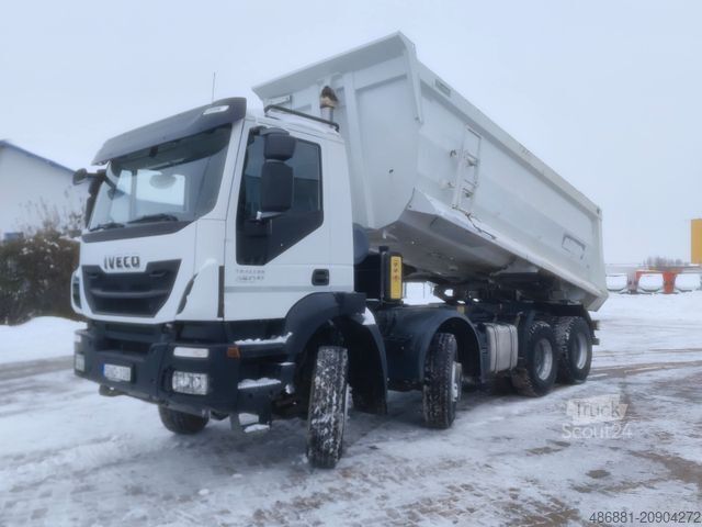 Damperli kamyon IVECO Trakker AD410T45, VS-mont 19m3, Hardox