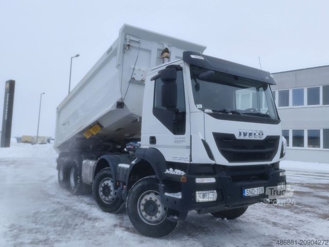 Damperli kamyon IVECO Trakker AD410T45, VS-mont 19m3, Hardox