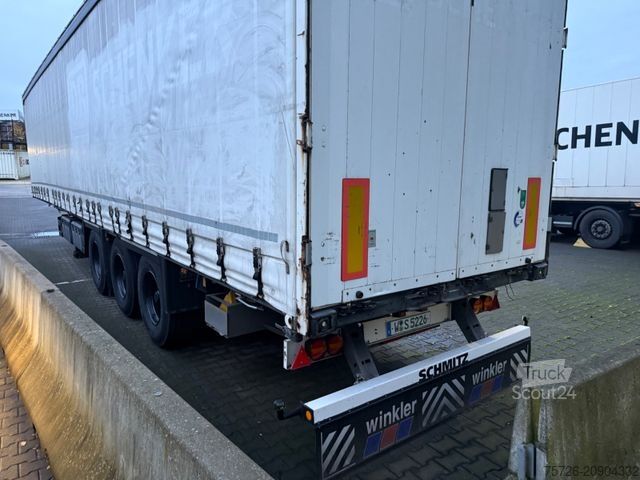 Semirimorchio con telone SCHMITZ CARGOBULL Schmitz S01 Courten Bordwände Edscha Tüv3/26 Top