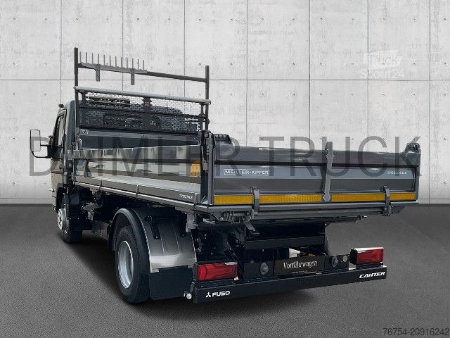 Furgón volquete FUSO Mitsubishi eCanter 7C18 M-Bat4x2 Meiller Kipper