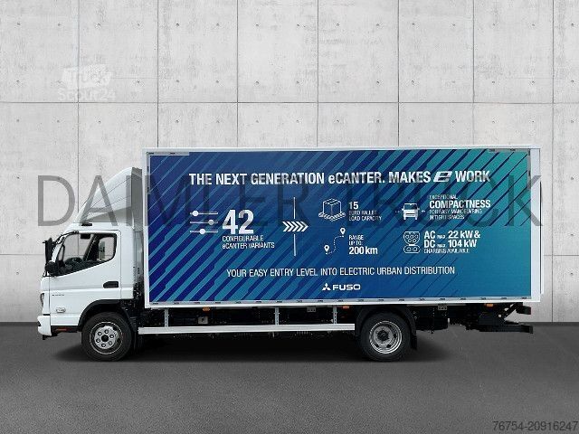 Škatlasti tovornjak FUSO Mitsubishi eCanter 9C18 L-Bat4x2 Koffer LBW