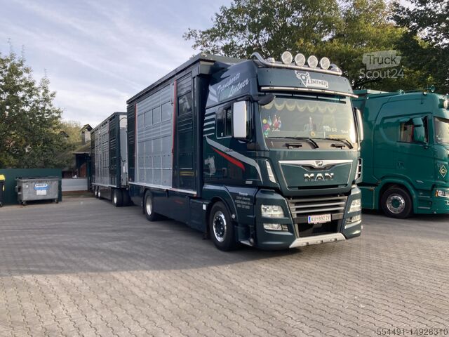 Ciężarówka z przyczepą MAN Tgx 580